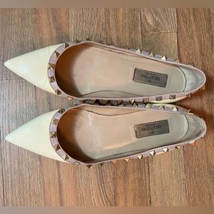 Valentino Rockstud Patent Flat size 38 used